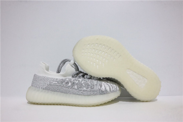 Youth Running Weapon Yeezy 350 Grey Shoes 004